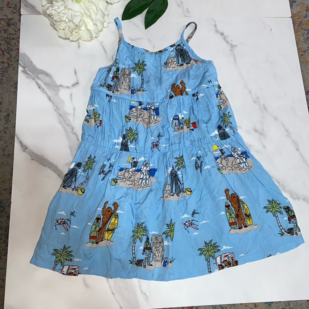 STAR WARS Sleeveless Midi Dress size 3T